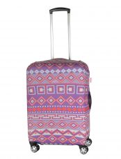Чехол для чемодана большой Pilgrim LCS377 L Purple Pattern